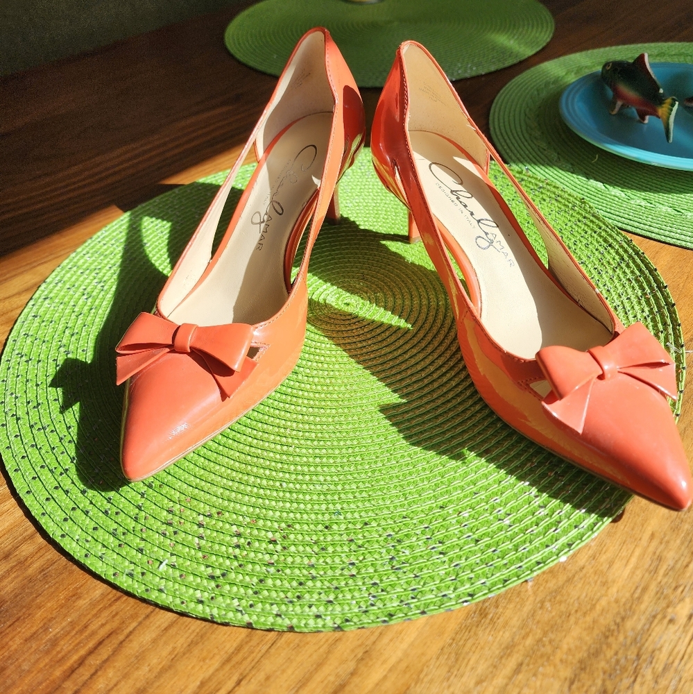 Vintage Charly Imar kitten heels